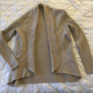 Wool open Med shrug Camel/ Tan sweater